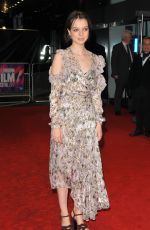 ESME CREED-MILES at Dark River Premiere at 2017 BFI London Film Festival 10/07/2017