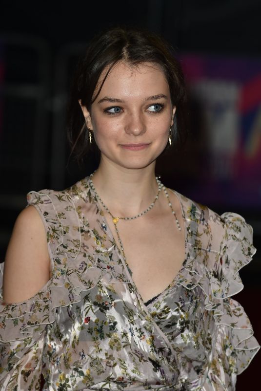 ESME CREED-MILES at Dark River Premiere at 2017 BFI London Film Festival 10/07/2017