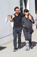 EVA LONGORIA and Jose Baston Out and About in Beverly Hills 10/21/2017