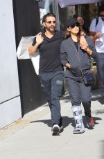 EVA LONGORIA and Jose Baston Out and About in Beverly Hills 10/21/2017