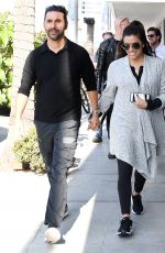 EVA LONGORIA and Jose Baston Out for Lunch in Beverly Hills 10/13/2017