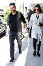 EVA LONGORIA and Jose Baston Out for Lunch in Beverly Hills 10/13/2017
