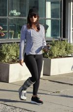 EVA LONGORIA Leaves Ken Paves Salon in West Hollywood 10/28/2017