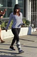 EVA LONGORIA Leaves Ken Paves Salon in West Hollywood 10/28/2017