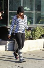 EVA LONGORIA Leaves Ken Paves Salon in West Hollywood 10/28/2017