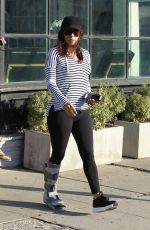 EVA LONGORIA Leaves Ken Paves Salon in West Hollywood 10/28/2017