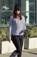 EVA LONGORIA Leaves Ken Paves Salon in West Hollywood 10/28/2017