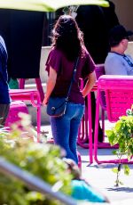 EVA LONGORIA on the Set of  Dog Days in Los Angeles 10/06/2017