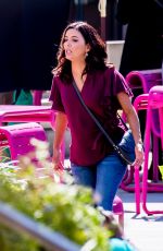 EVA LONGORIA on the Set of  Dog Days in Los Angeles 10/06/2017