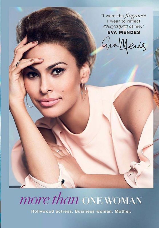 EVA MENDES in Avon Magazine, Fall 2017