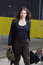 EVANGELINE LILLY Arrive on the Set of Ant-man and the Wasp in Atlanta 10/14/2017