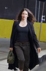 EVANGELINE LILLY Arrive on the Set of Ant-man and the Wasp in Atlanta 10/14/2017
