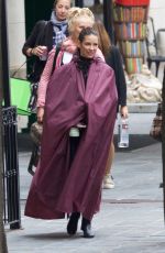 EVANGELINE LILLY on the Set of Ant-man and the Wasp in Atlanta 10/17/2017