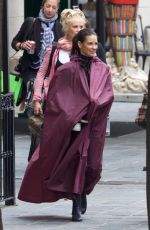 EVANGELINE LILLY on the Set of Ant-man and the Wasp in Atlanta 10/17/2017