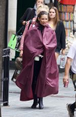 EVANGELINE LILLY on the Set of Ant-man and the Wasp in Atlanta 10/17/2017