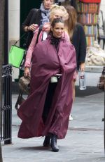 EVANGELINE LILLY on the Set of Ant-man and the Wasp in Atlanta 10/17/2017