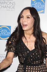 FAMKE JANSSEN at Skin Cancer Foundation’s Champions for Change Gala in New York 10/17/2017