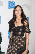 FAMKE JANSSEN at Skin Cancer Foundation’s Champions for Change Gala in New York 10/17/2017