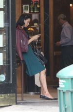 FAMKE JANSSEN Out and About in New York 10/05/2017