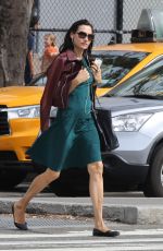 FAMKE JANSSEN Out and About in New York 10/05/2017