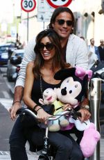 FEDERICA NARGI Out and About in Milan 10/16/2017