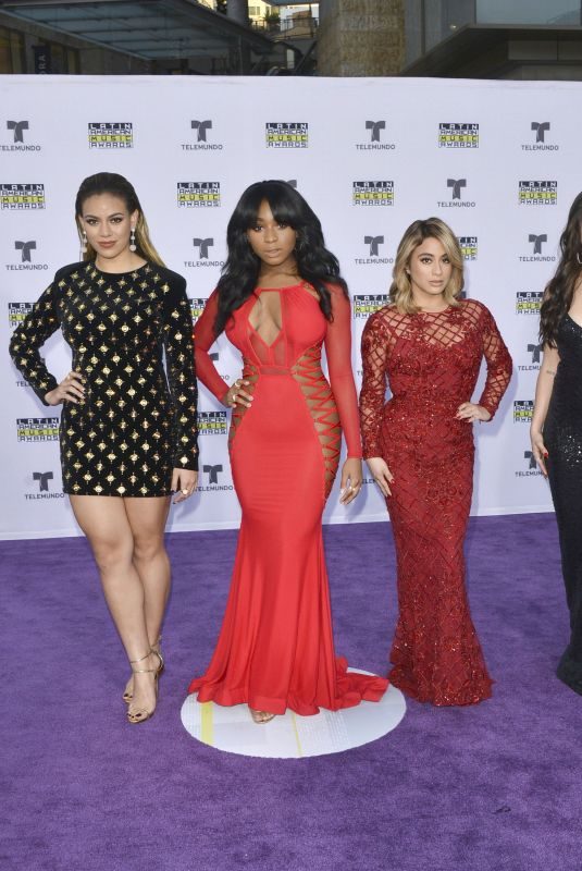 FIFTH HARMONY at 2017 Latin American Music Awards in Hollywood 10/26/2017