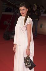 FRANCESCA VALTORTA at Hostiles Premiere at Rome Film Festival 10/26/2017