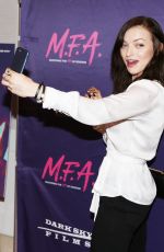 FRANCESESCA EASTWOOD at M.F.A. Screening in Los Angeles 10/02/2017