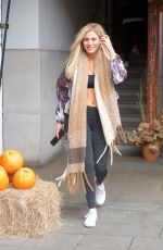 FRANKIE GAFF Out and About in London 10/28/2017