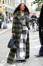GABRIELLE UNION Out and About in New York 10/13/2017