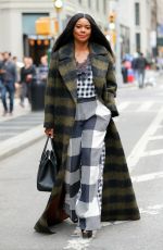 GABRIELLE UNION Out and About in New York 10/13/2017