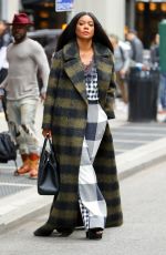 GABRIELLE UNION Out and About in New York 10/13/2017