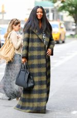 GABRIELLE UNION Out and About in New York 10/13/2017