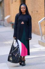 GABRIELLE UNION Out and About in New York 10/17/2017