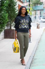 GABRIELLE UNION Out in New York 10/16/2017