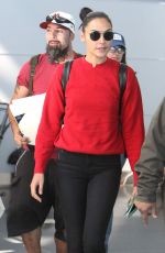 GAL GADOT at JFK Airport in New York 10/01/2017