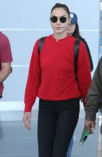 GAL GADOT at JFK Airport in New York 10/01/2017
