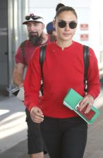 GAL GADOT at JFK Airport in New York 10/01/2017