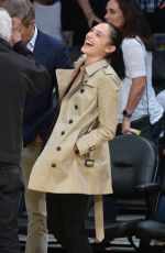 GAL GADOT at Lakers vs. Clippers Game in Los Angeles 10/19/2017