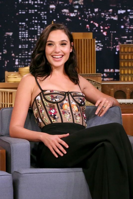 GAL GADOT at Tonight Show Starring Jimmy Fallon in New York 10/05/2017