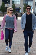 GEMMA ATKINSON Arrives at Dance Rehearsals in Manchester 10/28/2017