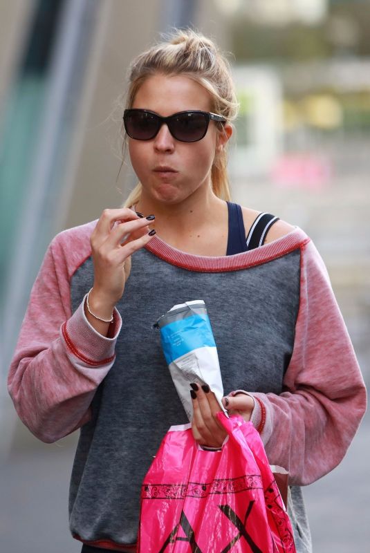 GEMMA ATKINSON Arrives at Dance Rehearsals in Manchester 10/28/2017