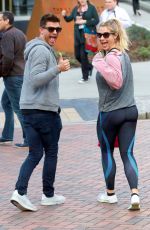 GEMMA ATKINSON Arrives at Dance Rehearsals in Manchester 10/28/2017