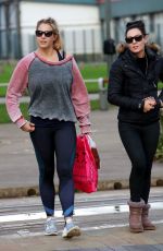 GEMMA ATKINSON Arrives at Dance Rehearsals in Manchester 10/28/2017