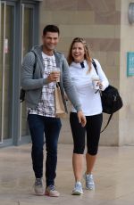 GEMMA ATKINSON Arrives at SCD Practice Studio in Manchester 10/24/2017