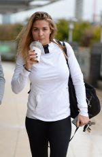 GEMMA ATKINSON Arrives at SCD Practice Studio in Manchester 10/24/2017