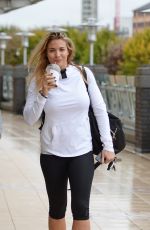 GEMMA ATKINSON Arrives at SCD Practice Studio in Manchester 10/24/2017