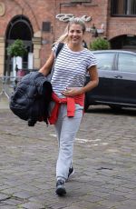 GEMMA ATKINSON Leaves Key 103 Radio in Manchester 10/16/2017