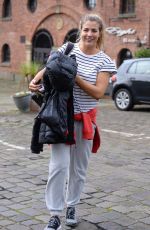 GEMMA ATKINSON Leaves Key 103 Radio in Manchester 10/16/2017