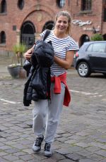 GEMMA ATKINSON Leaves Key 103 Radio in Manchester 10/16/2017